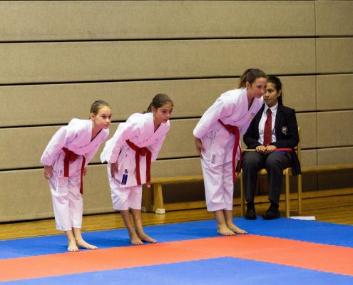 KARATE HOFSTEIG ASKÖ Bundesmeisterschaft 2018 Lustenau Karate Kata Antonia Veits Kathalina Grafoner Michelle Flecker