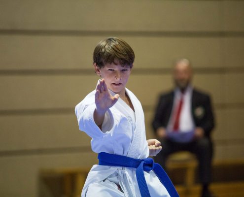 KARATE HOFSTEIG ASKÖ Bundesmeisterschaft 2018 Lustenau Karate Kata Kumite David Nussbaumer