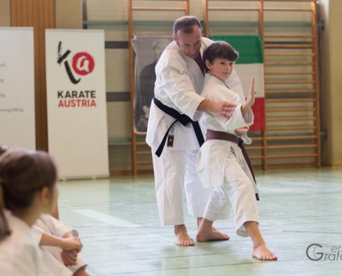 KARATE HOFSTEIG Karate Lehrgang Silvio Campari 2018 Lauterach David Nussbaumer