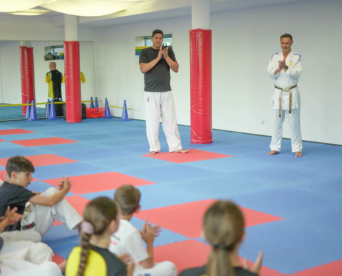250630_KV Karate Austria Future Team Juni 2026-13 Julian Spiegel und Kamo Kabiri im Karate Austria Future Team Karate Vorarlberg Karate Hofsteig