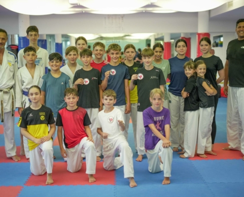 250630_KV Karate Austria Future Team Juni 2026-24 Julian Spiegel und Kamo Kabiri im Karate Austria Future Team Karate Vorarlberg Karate Hofsteig