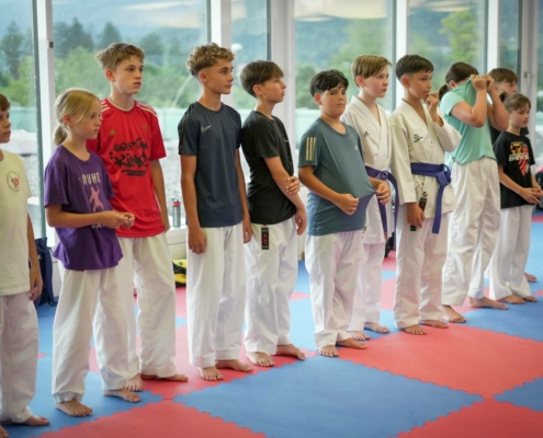 250630_KV Karate Austria Future Team Juni 2026-7 Julian Spiegel und Kamo Kabiri im Karate Austria Future Team Karate Vorarlberg Karate Hofsteig