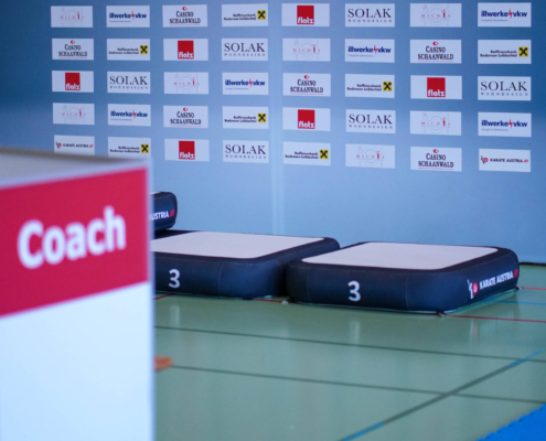 Engagierte Helferinnen und Helfer von Karate Hofsteig unterstützen die Durchführung der Landesmeisterschaft 2026 in Lauterach mit Einsatz und Teamgeist