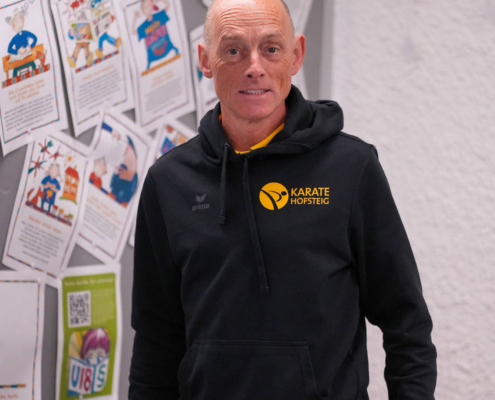 Engagierte Helferinnen und Helfer von Karate Hofsteig unterstützen die Durchführung der Landesmeisterschaft 2026 in Lauterach mit Einsatz und Teamgeist