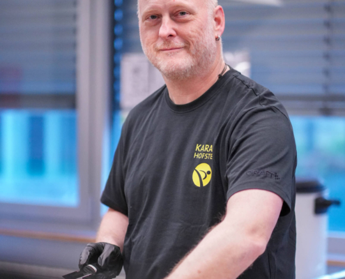 Engagierte Helferinnen und Helfer von Karate Hofsteig unterstützen die Durchführung der Landesmeisterschaft 2026 in Lauterach mit Einsatz und Teamgeist